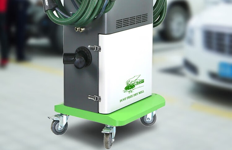 汽车无尘干磨机腻子油漆电动原子灰吸尘喷漆砂纸气磨机气动打磨机 gd