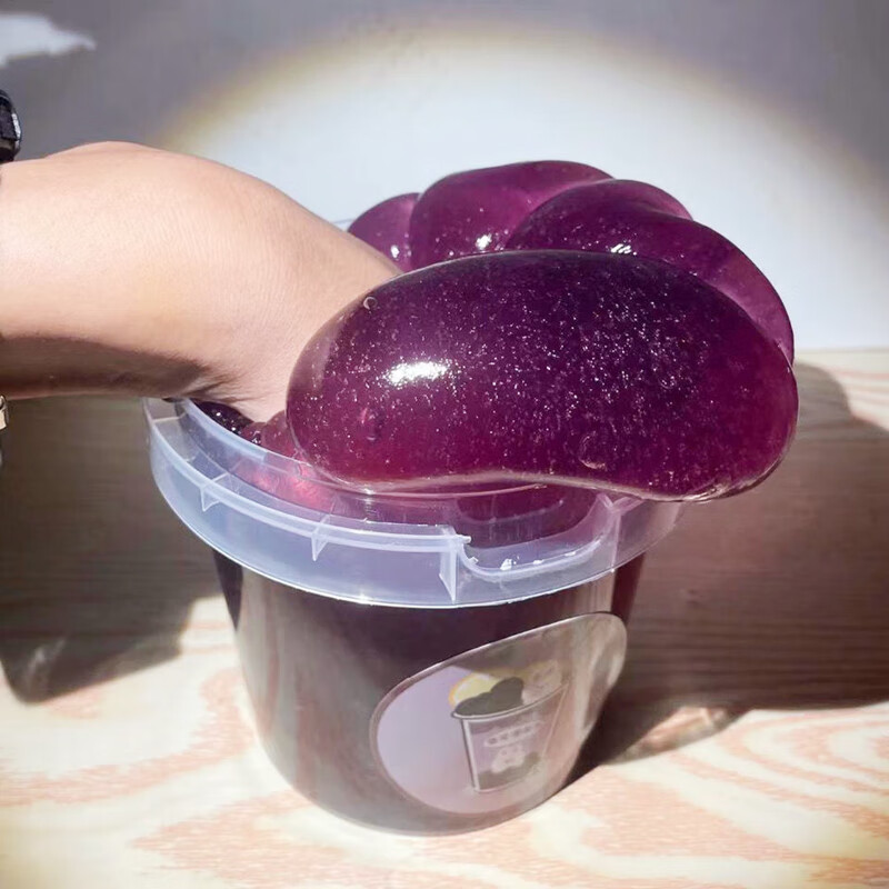 【现货速发】抱抱奶大桶起泡胶起泡胶超大桶果酱泥假水抱抱奶套装网红