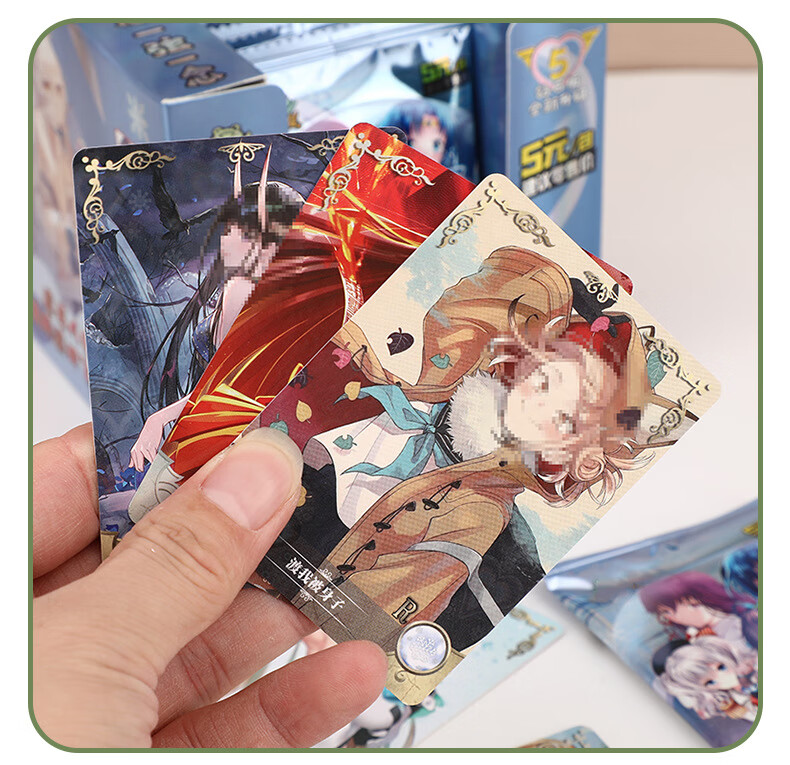 女神物语公主美少女卡片国漫卡通动漫女孩zr稀有收藏卡牌原箱 线上版5