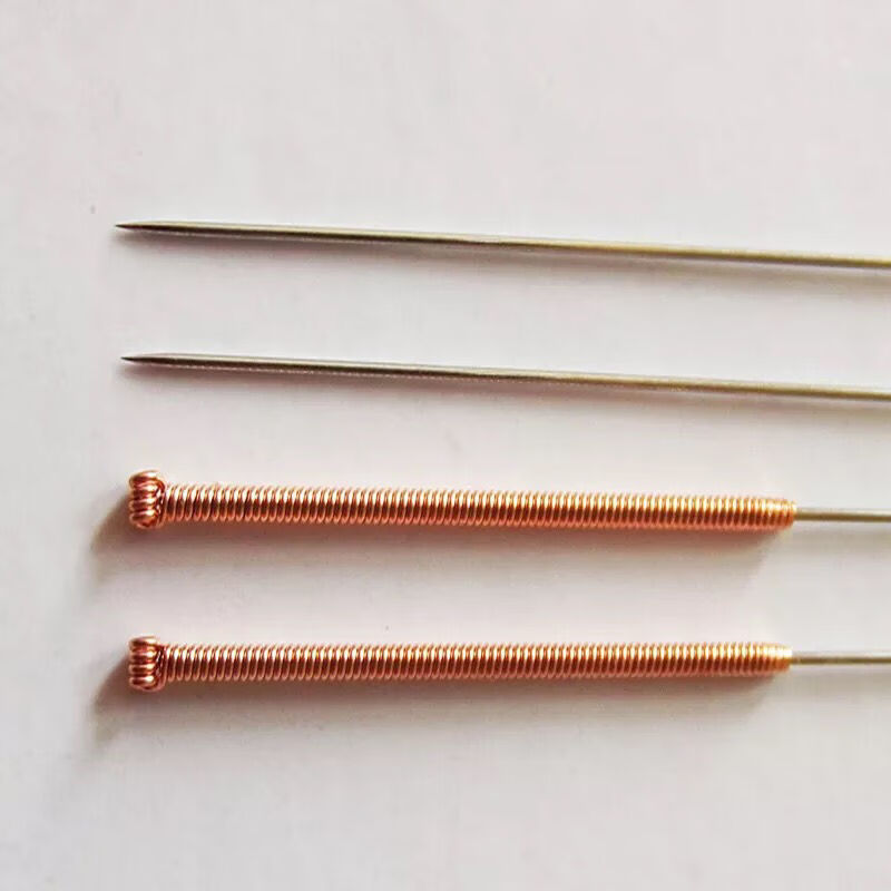 云龙牌圆利针 一次性无菌针灸针 铜柄圆利针 加粗针灸针 100支装 0.