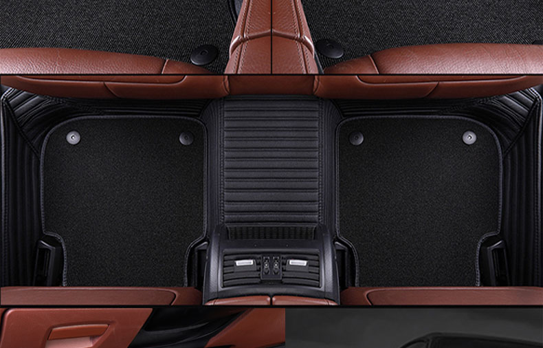 专用2018款威马ex5全包围汽车脚垫威马ex5原车地毯内饰改装无异味