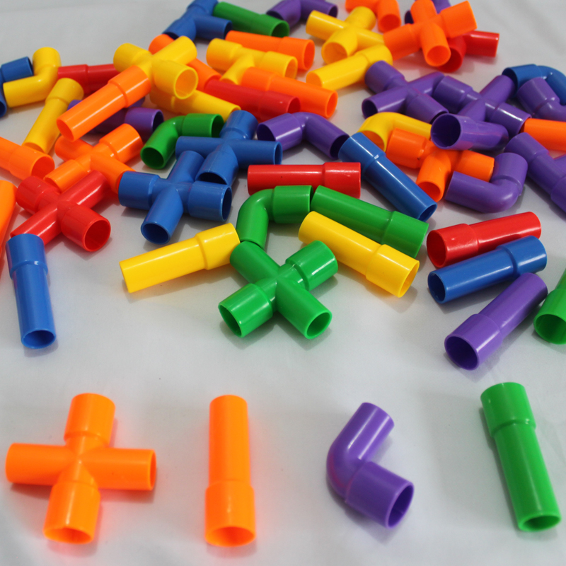 幼儿园雪花片早教桌面玩具插片 拼搭拼插积木塑料儿童周岁礼物 花片