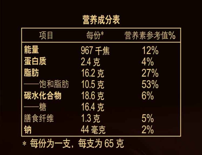 5支装梦雪龙糕冰棍冰淇淋冷饮口味齐全 松露巧克力5支