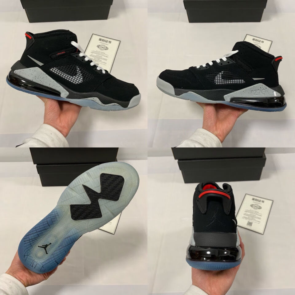 乔4代篮球鞋男鞋乔270代男子气垫运动鞋aj27实战球鞋aj休闲板鞋 墨绿