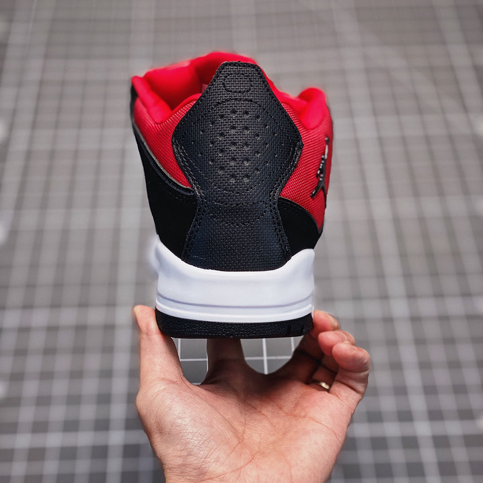 纯原airaj23courtside23黑红乔23运动男女篮球鞋ar1000104黑红36