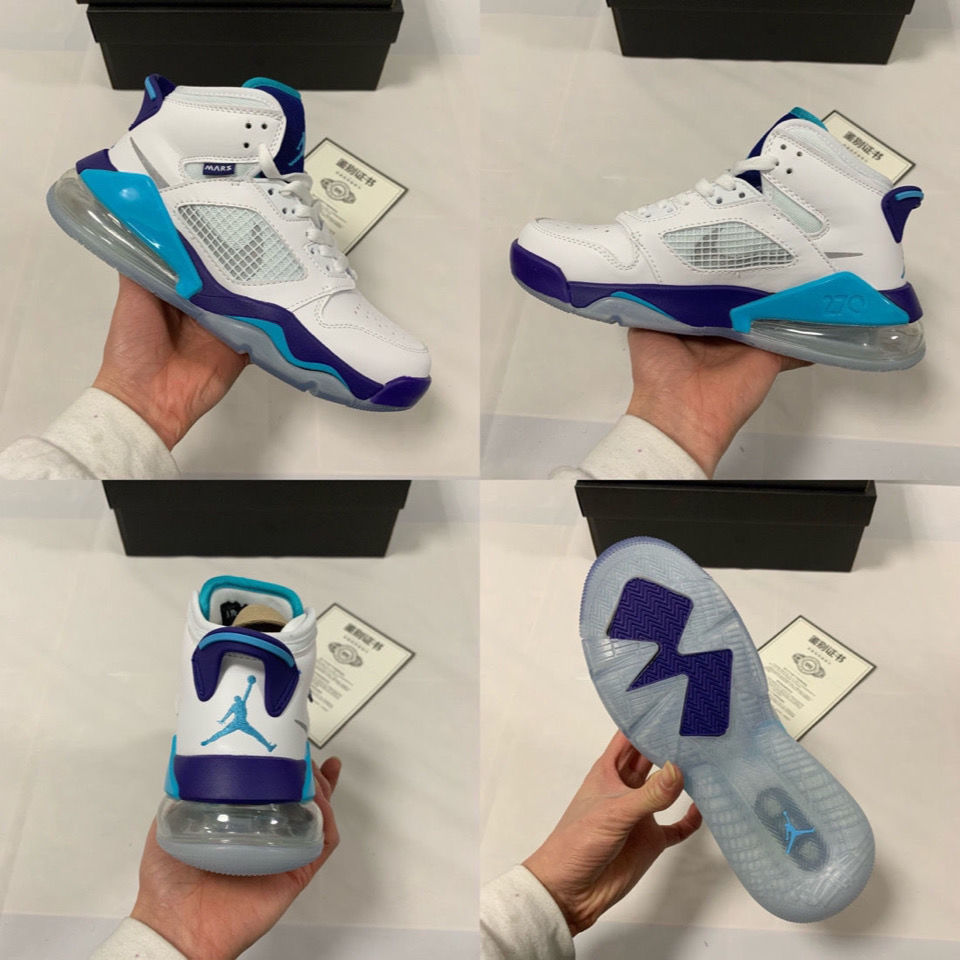 乔4代篮球鞋男鞋乔270代男子气垫运动鞋aj27实战球鞋aj休闲板鞋 墨绿