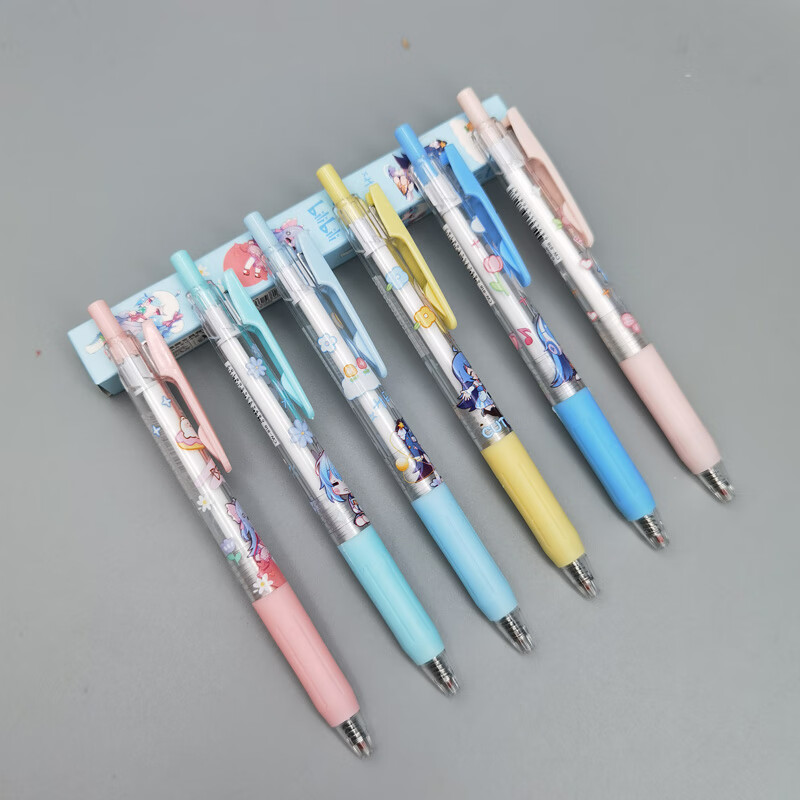 欧鲸oujing2233娘盲盒笔按动笔高颜值限定款小说游戏动漫周边女生速干