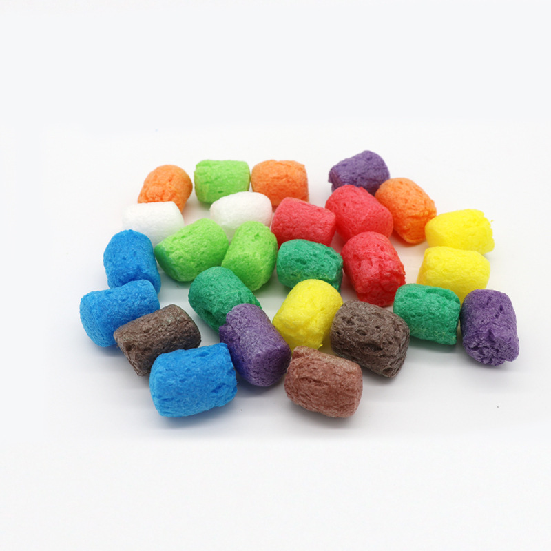 玉米粒儿童手工diy创意玩具幼儿园手工制作材料泡沫玉米粒粘画 玉米粒