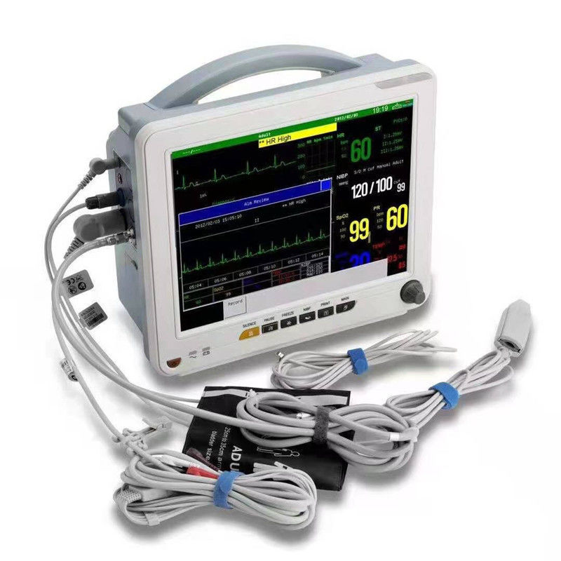 心电监护仪24小时动态血压监测心电图一体机家用多参数监测仪带打印机