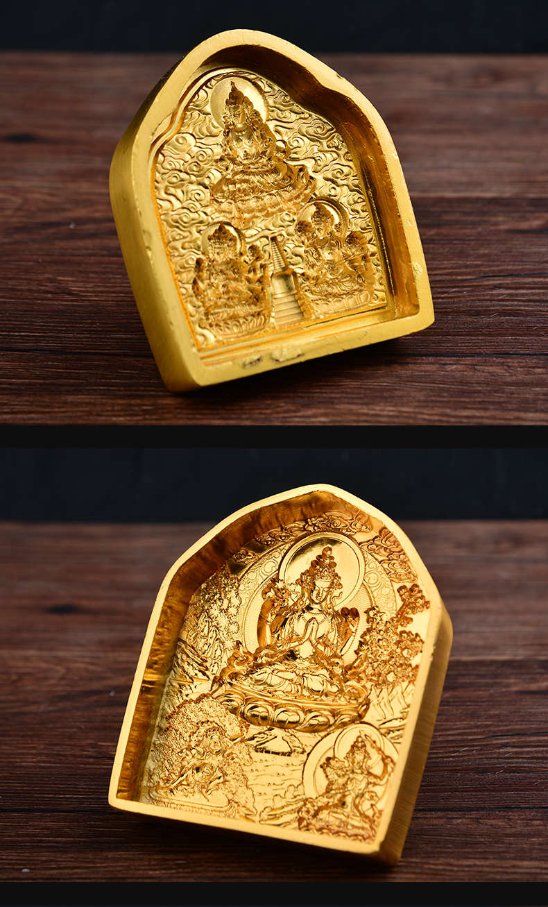 擦擦佛像模具藏式陶土泥水铜合金复制制作供奉密宗西藏佛中号摆件 大