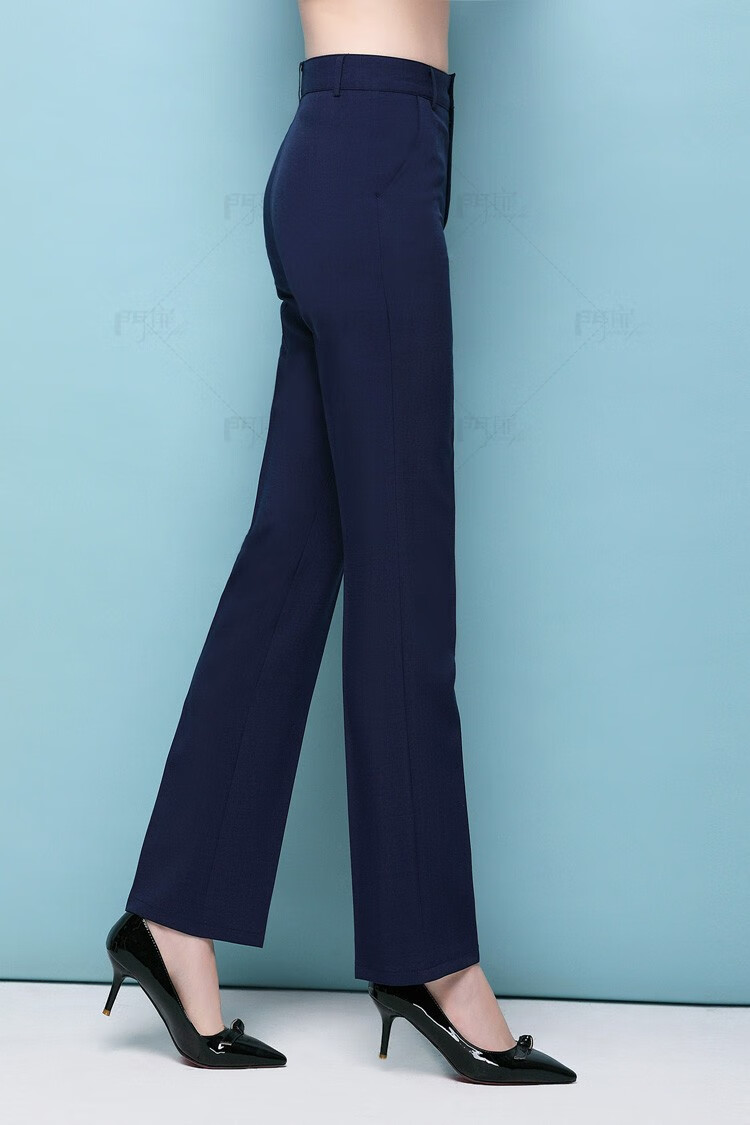 大码工装裤子女 黑色(加 品牌: 门扉(menfei) 商品名称:门扉 西装裤女