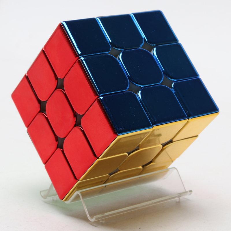 旋风小子魔方 旋风小子黄金三阶魔方3阶比赛用灵活顺滑初学玩具 黄金