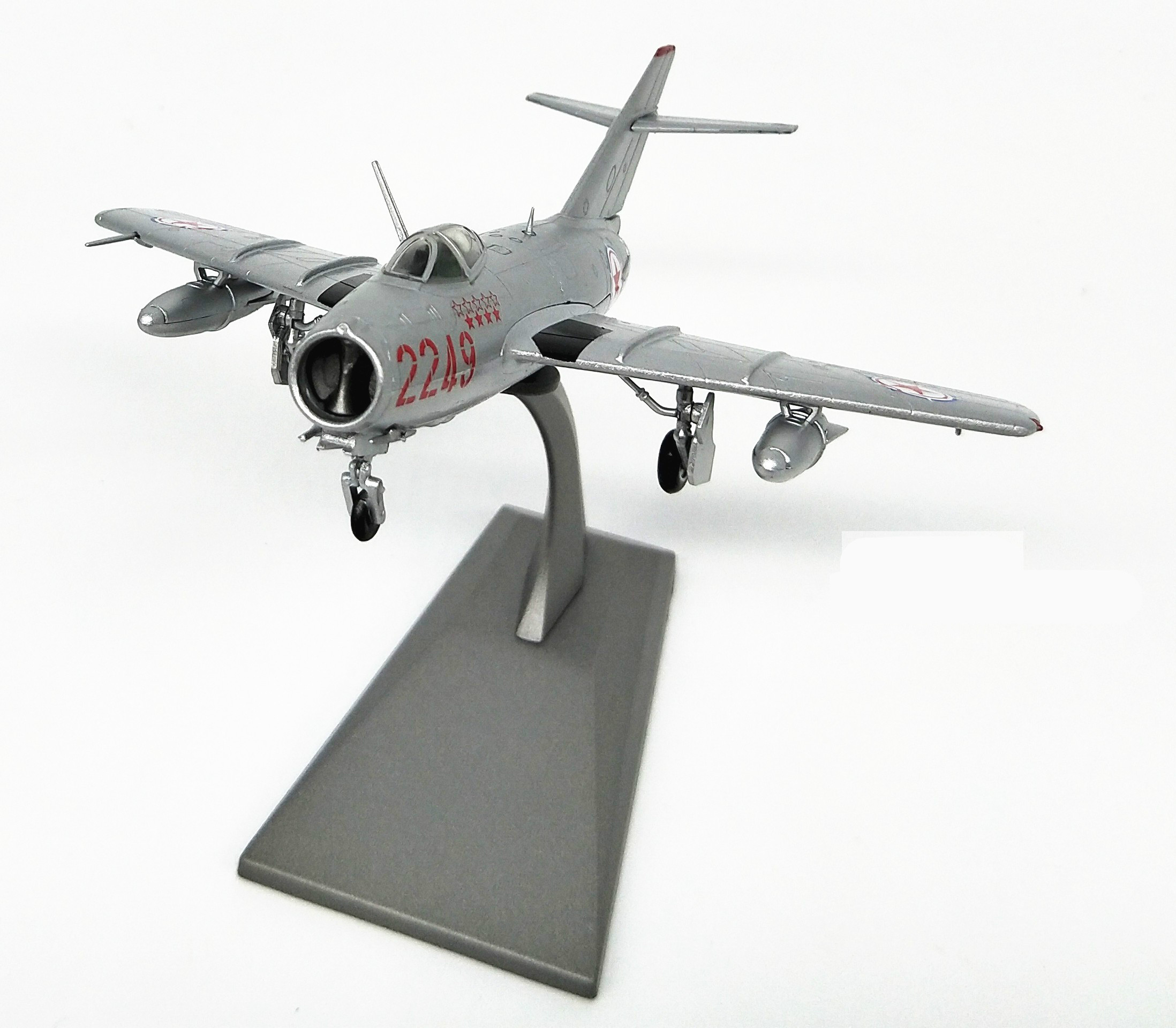 1:72 中国米格mig-15战斗机歼5飞机模型合金抗美援朝朝鲜战争成品