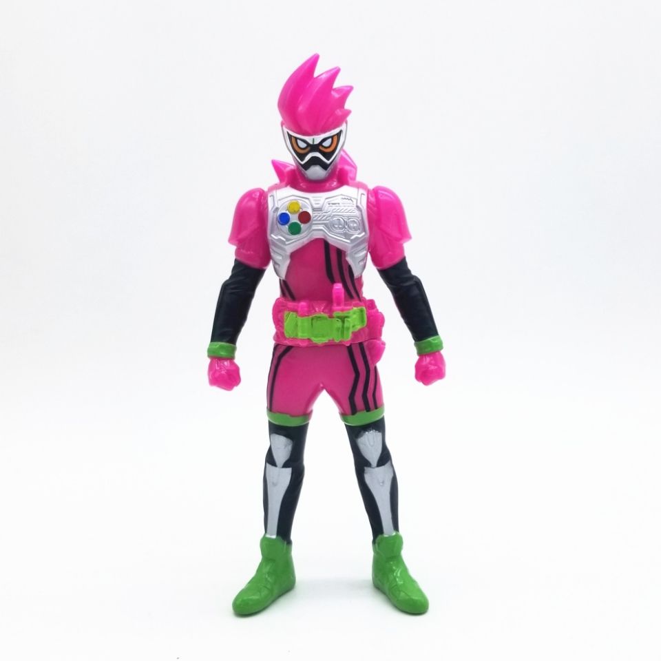 散货假面骑士软胶17cm可动人偶手办摆件01蝗虫时王ex-aid 11cm兽爷
