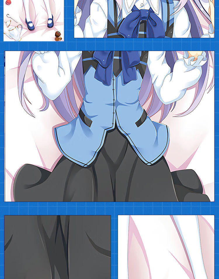 香风智乃周边 点兔周边请问您要来点兔子吗等身抱枕双人长条枕来图