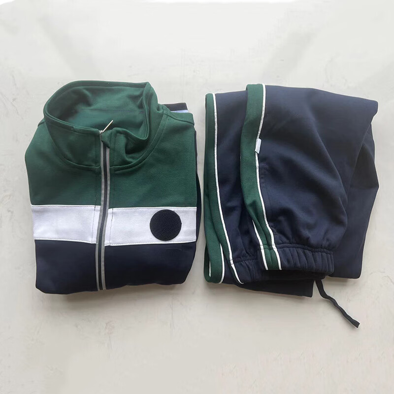 吴江初高中生新款校服男女春秋校服套装中学新款外套长裤校服 长裤