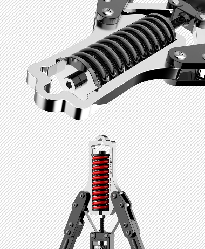 宝迈素baomaisu液压臂力器可调节男10150公斤家用训练器材锻练腹肌