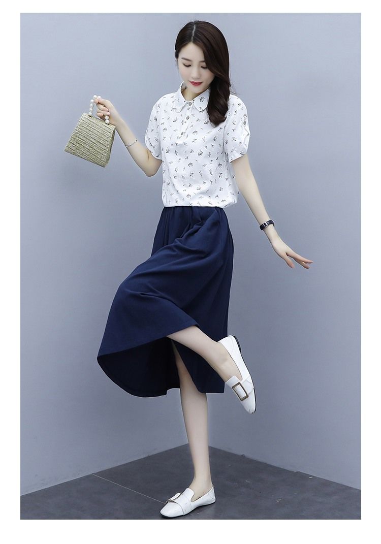 真值女装夏款尾货抖音同款 麦田原创设计女装气质棉麻套装女新款宽松