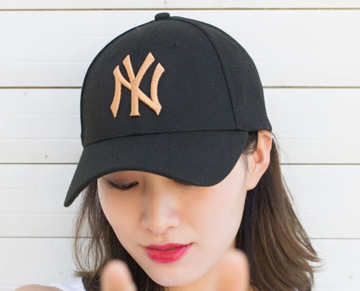 韩国棒球帽适合头大脸大男女大头围鸭舌帽大码遮阳帽羊基队ny帽子