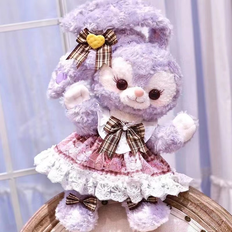 弗贝妮新带路兔子 新代路娃娃 新大陆娃娃星黛露公仔生日礼物折耳款