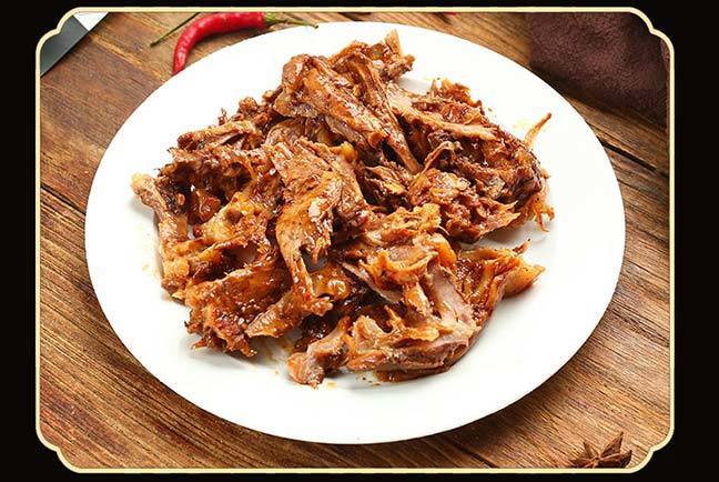 手撕鸭排卤味熟食即食休闲下酒菜网红麻辣黑鸭吃货解馋肉类 龙觇 麻辣