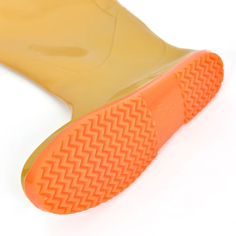 下田插秧鞋软底水田鞋插秧靴高筒厚底下水裤农田水鞋水靴防水 回力