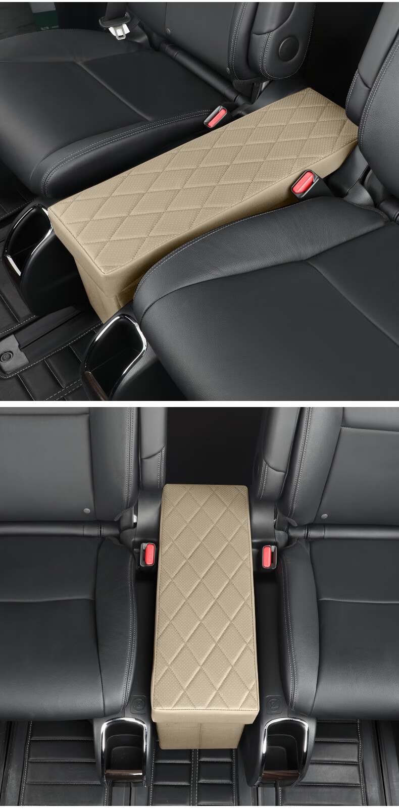 适用本田奥德赛二排专用座椅中间储物箱车载收纳盒置物汽车用品