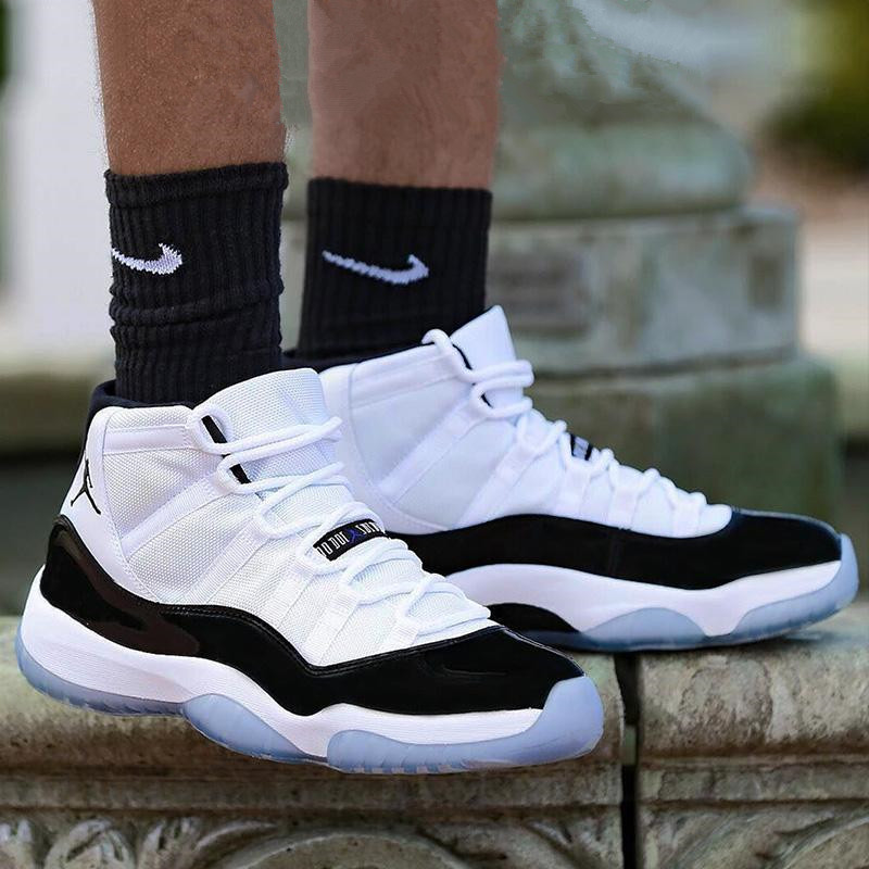nike耐克男女鞋新款 air jordan 11 aj11大灌篮蓝球鞋378038-003