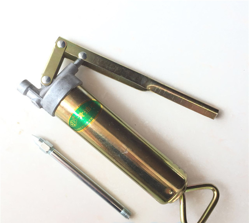 小黄油枪配硬管软管润滑油小型 200cc手动牛油枪抢头100cc永德吉 100