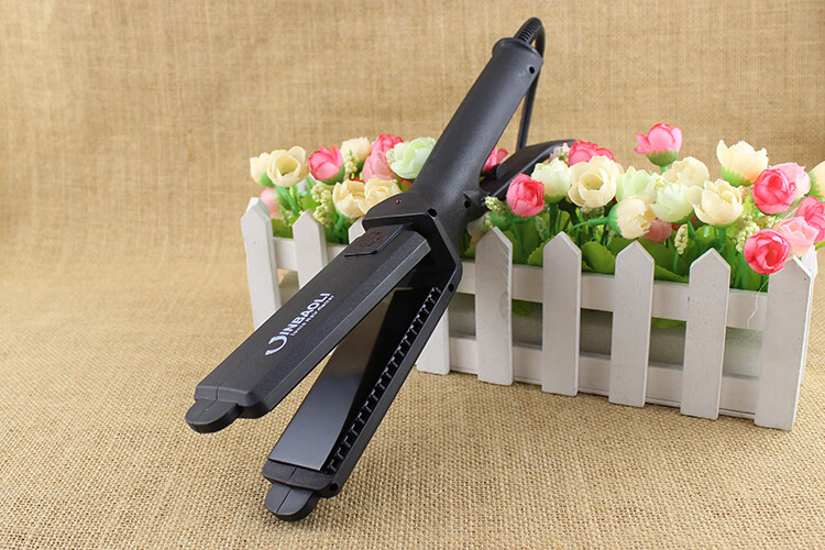 告别细软塌】雷瓦玉米夹发廊调温负离子发夹板 理发店专用玉米烫电