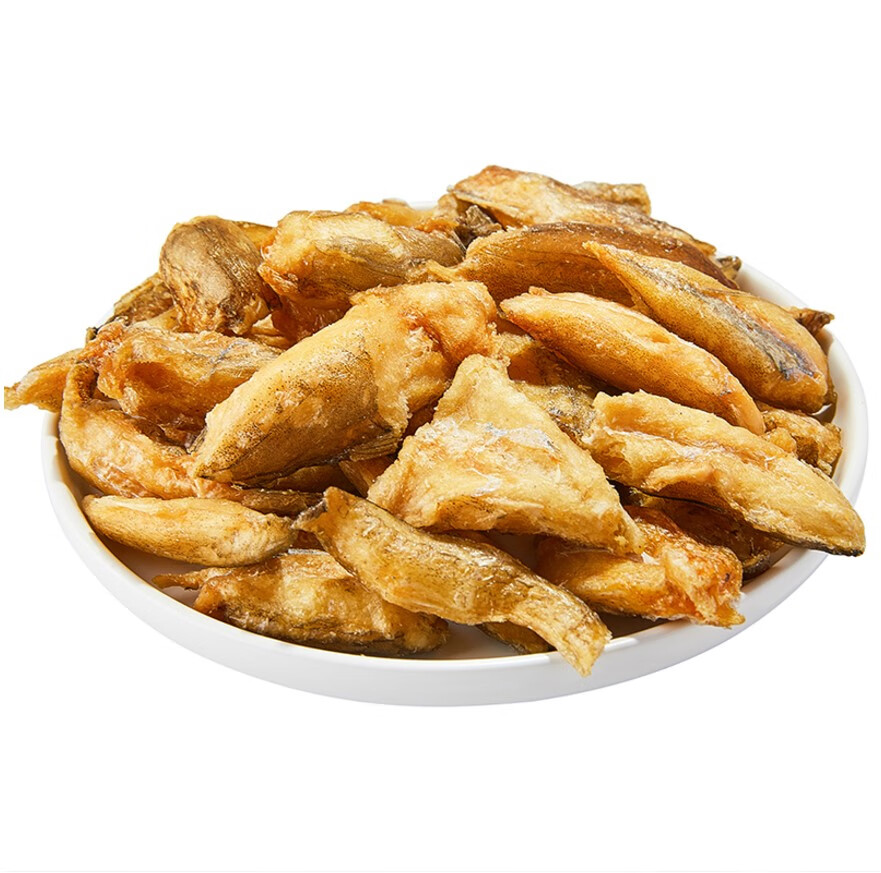 香脆黄鱼酥原味500g黄花鱼海味带鱼仔龙头鱼酥脆零食舟山特产龙鱼酥