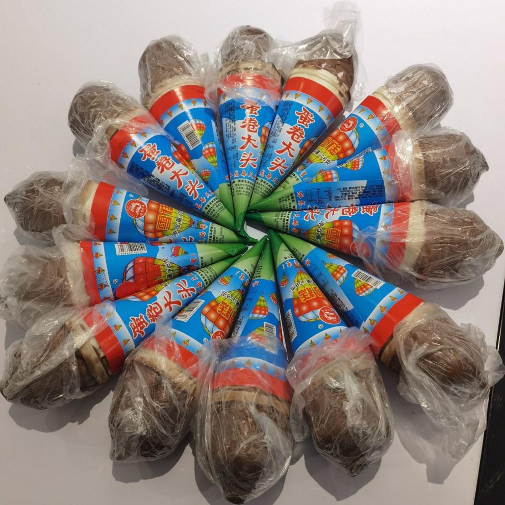 雪汇小脆筒小时候8090后老式冰淇淋甜筒小脆筒烤地瓜大头怀旧雪糕 雪