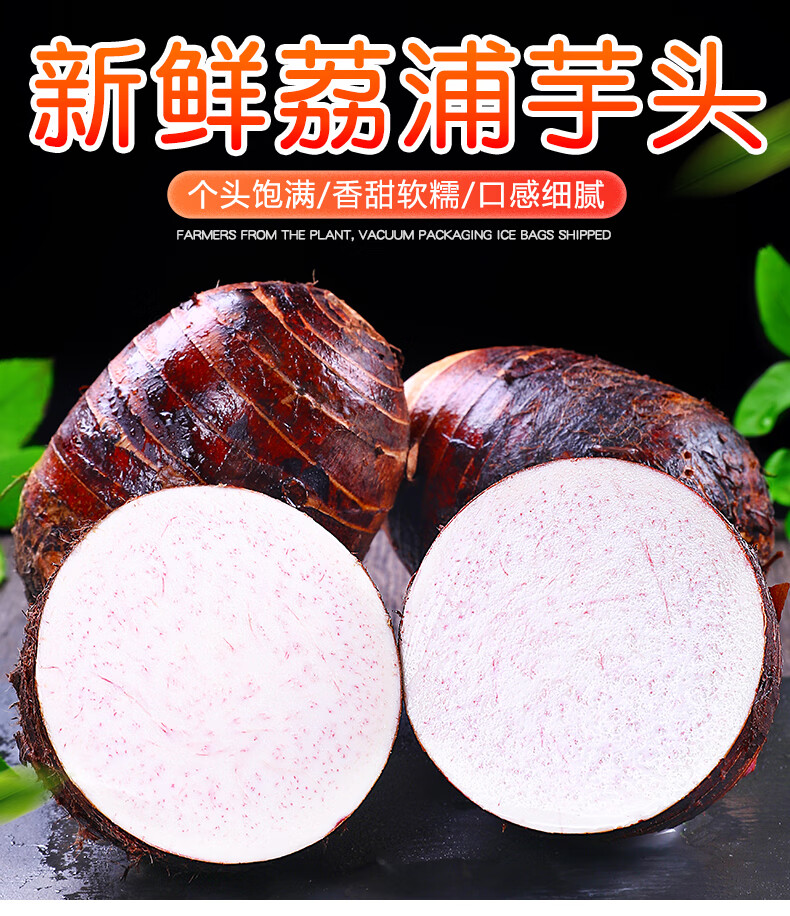 春光岛广西头9斤新鲜农家中大果毛芋头小香芋艿粉蔬菜批发102斤实惠中