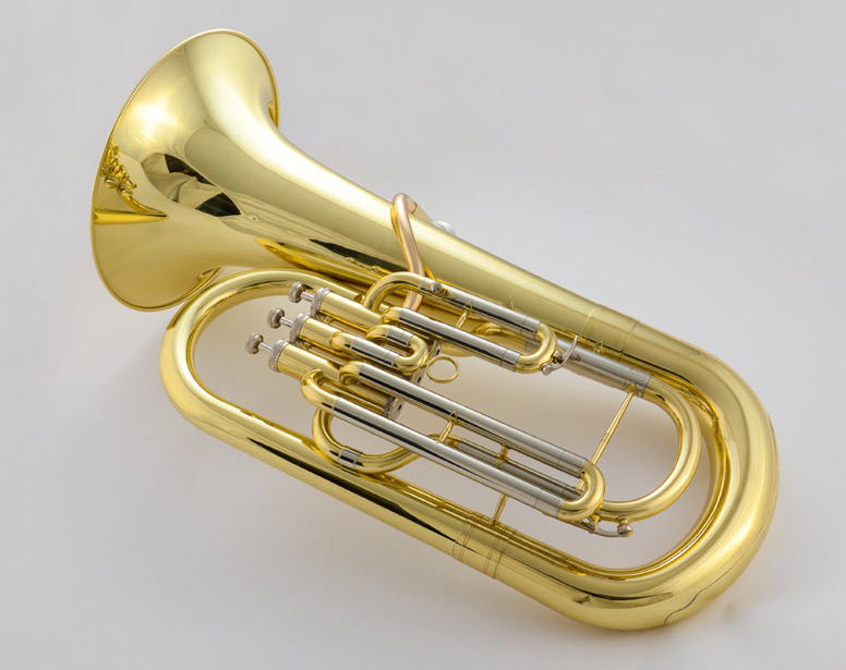 上低音号乐器降b立键三键专业大抱号铜管乐器