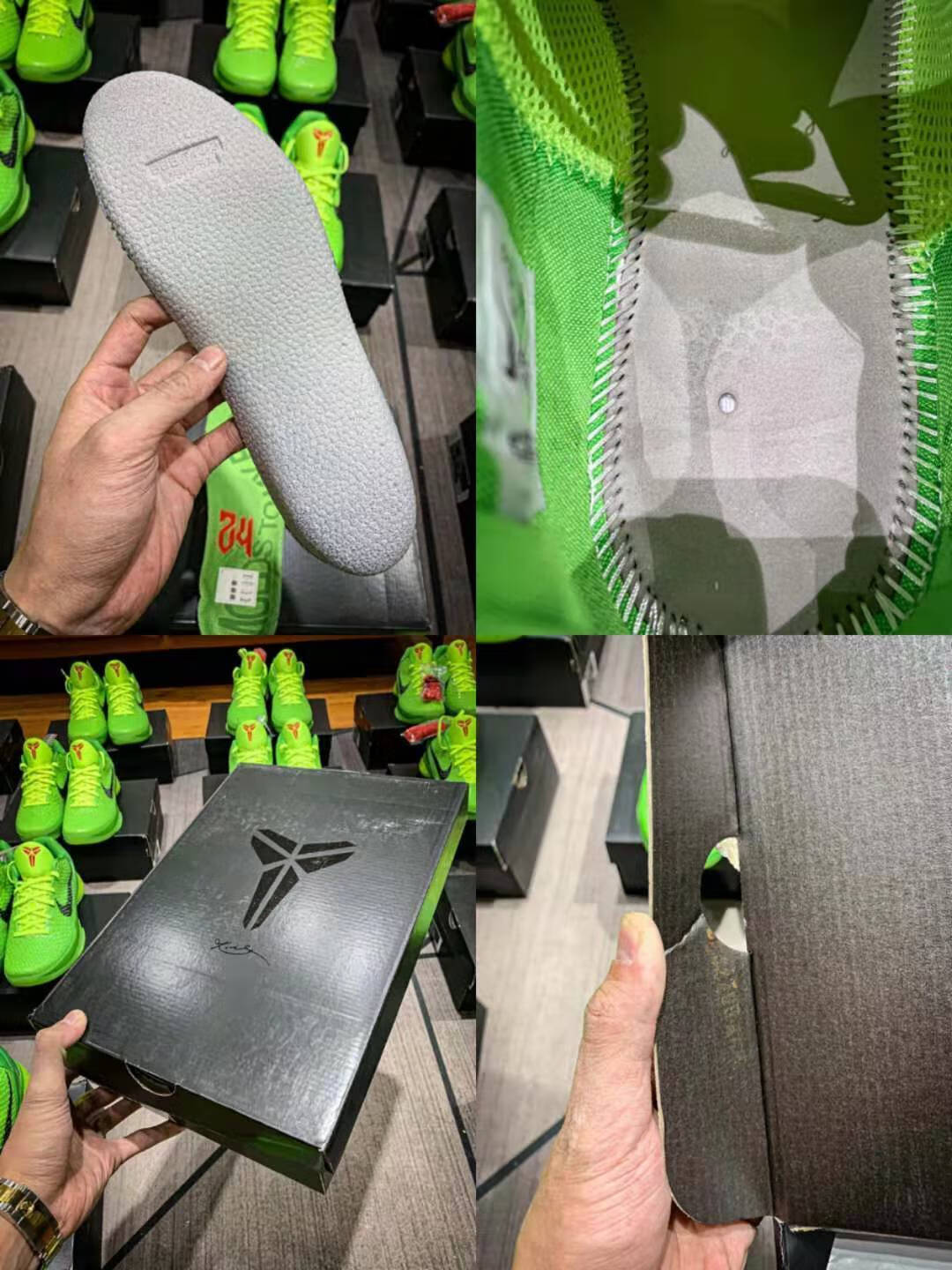 【纯原】5代实战篮球鞋4代zk56代5李小龙男鞋运动鞋 科比5-黑武士 纯