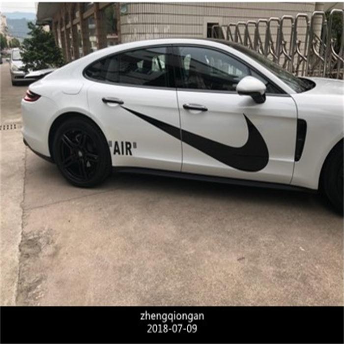 跃能耐克车贴车身潮流耐克nike改装车贴车门刮痕耐克air时尚嘻哈装饰