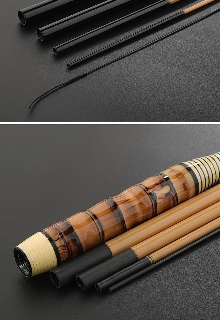 名伦鱼竿官方名伦金枪三代理想鱼凛竹并继插节竿手杆仿竹节式鲫鱼竿28