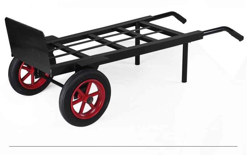 加厚老虎车两轮手推车货搬运车载重王小推车拉货车拖车折叠拉货车