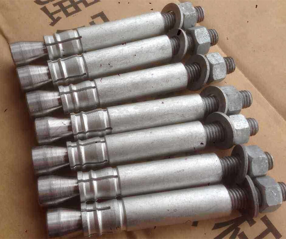 后扩底切式机械锚栓后扩孔螺栓自切式扩切一体单双管国标膨胀螺栓