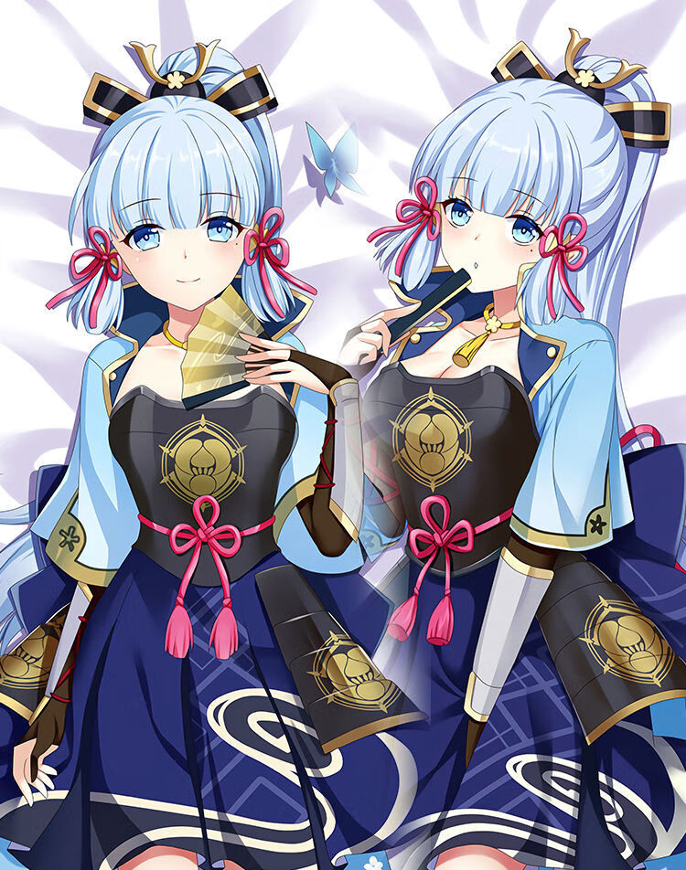 神里莲华周边 等身抱枕原神同人原创定制周边谷子二次元动漫抱枕套