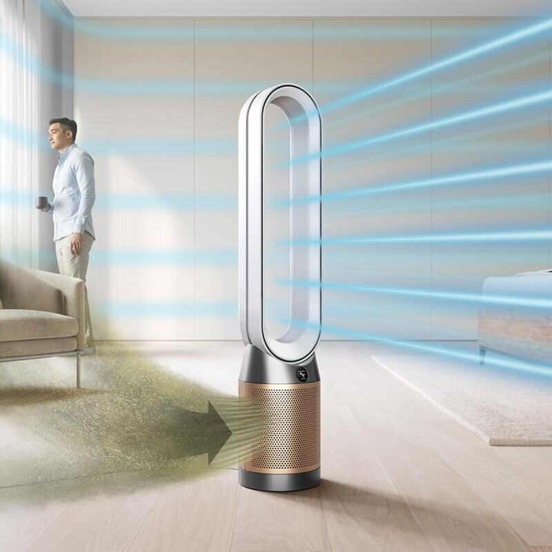 戴森(dyson)tp09 除菌除甲醛 空气净化风扇 整屋循环净化 兼具空气