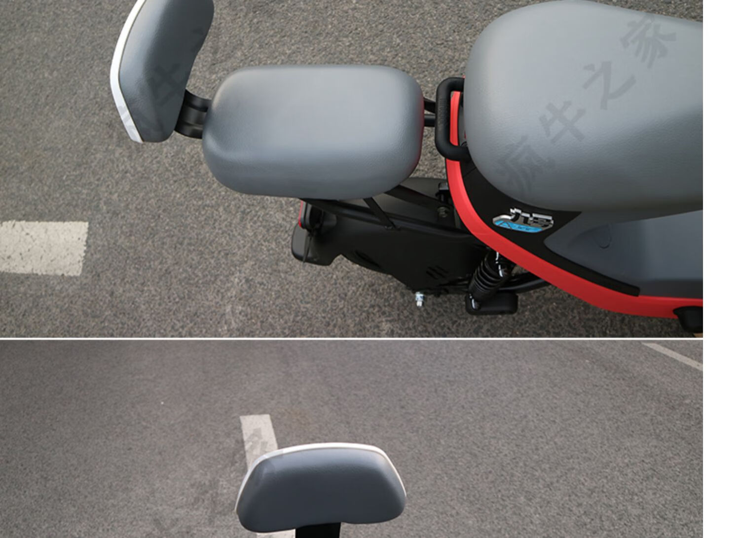 小米九号a配件电动车a30c后座靠背a65载人套件a40后脚踏c35改装 九号