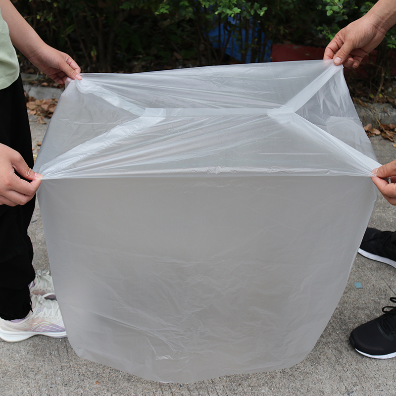 pe方底防潮袋四方底塑料袋纸箱内衬袋加厚内胆蓝色透明立体防水袋