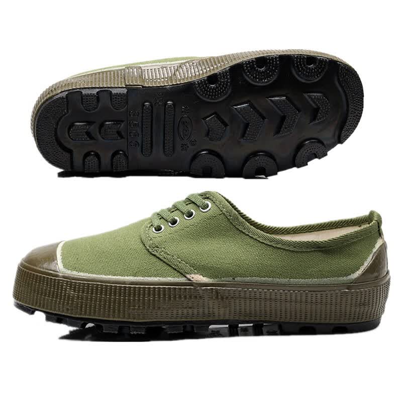 《2022新款军用解放鞋 夏季高腰解放鞋男女底低帮鞋胶鞋军训鞋工作鞋