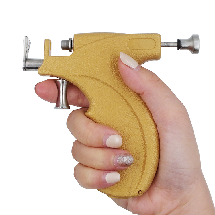 茁阳(zy)打耳洞无痛穿耳器耳洞枪耳骨钉打耳枪专用打耳钉枪神器纯银