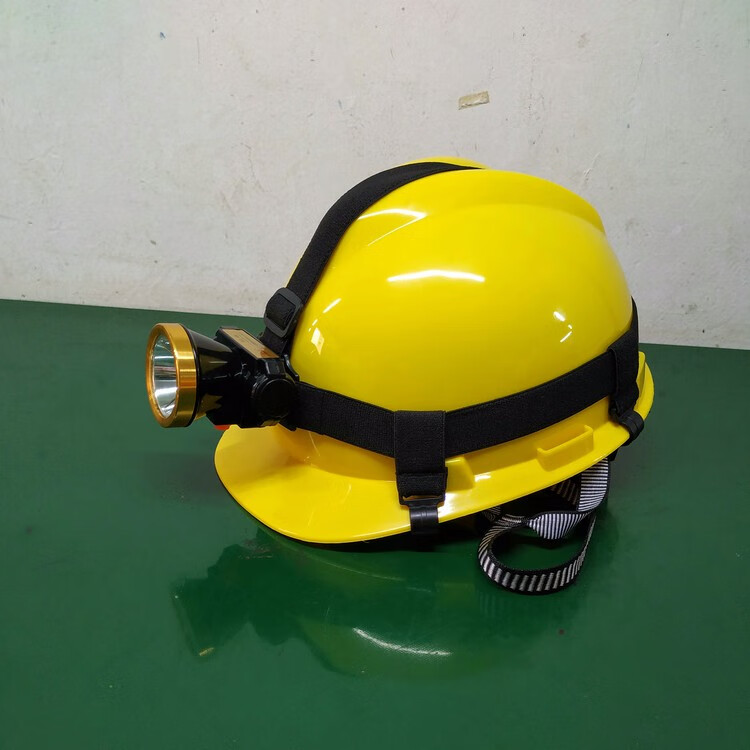矿工帽安全帽带灯 工地矿井工程led矿工可充电防水强光头灯印字 x8灯