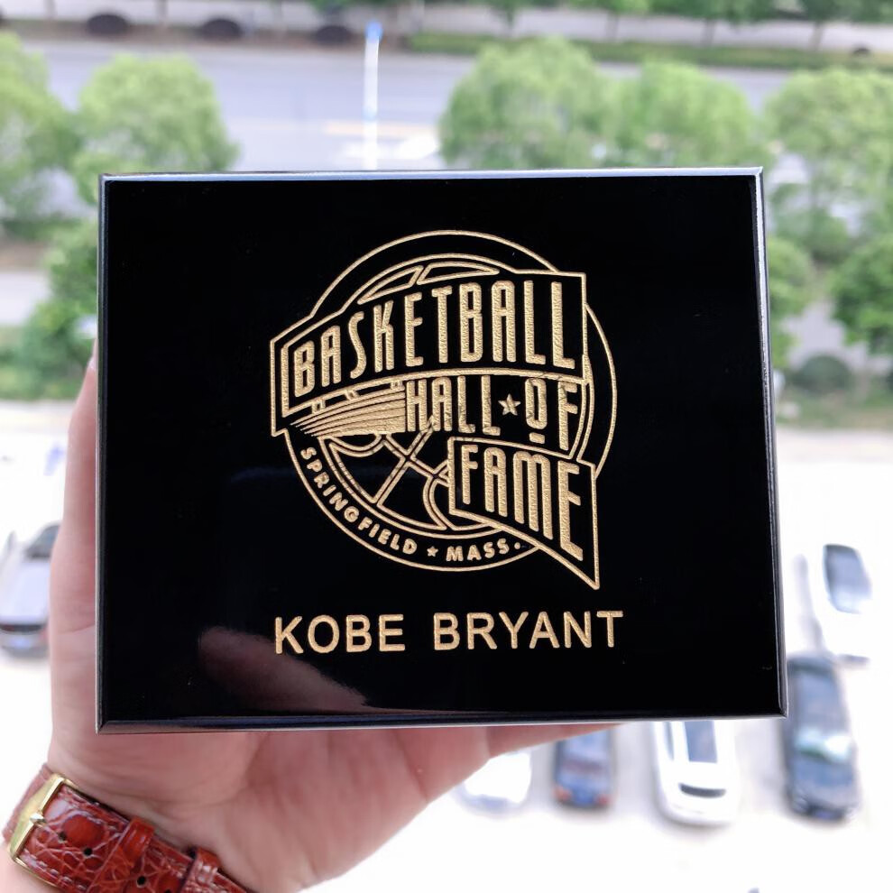 nba2021年科比名人堂戒指 篮球总戒指纪念戒指定制 2016科比 名人堂