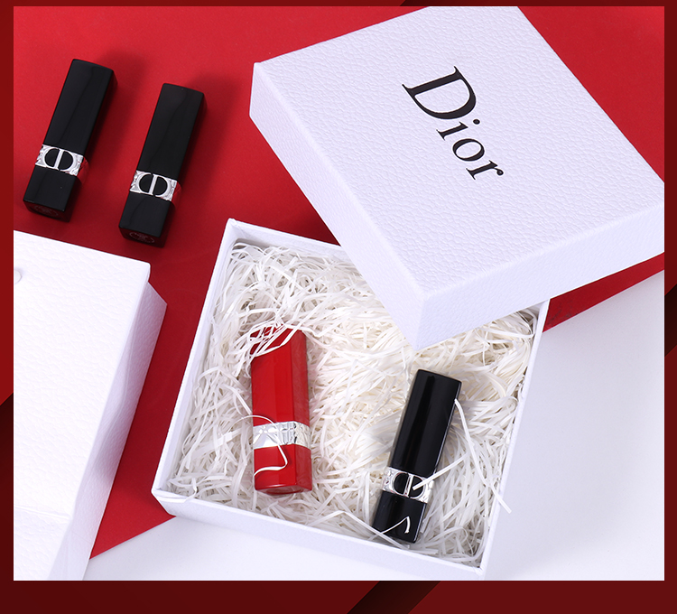 dior迪奥礼盒口红哑光999限量版红管唇膏漆光740 520 888 新色丝绒999