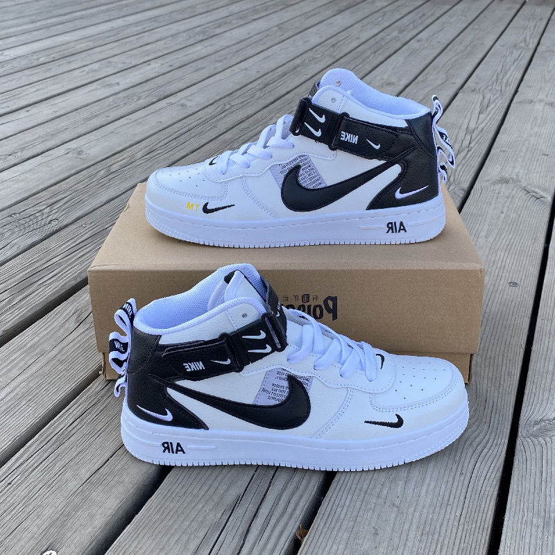 af1高帮板鞋女鞋ow结构联名休闲百搭运动鞋篮球鞋 空军联名双勾 解构