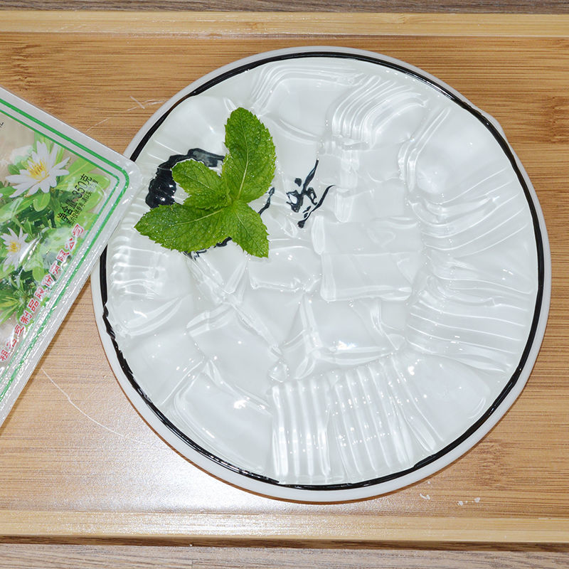 祖名木涟冰爽薄荷木莲冻木莲豆腐即食食品零食魔芋果冻350g盒装祖名